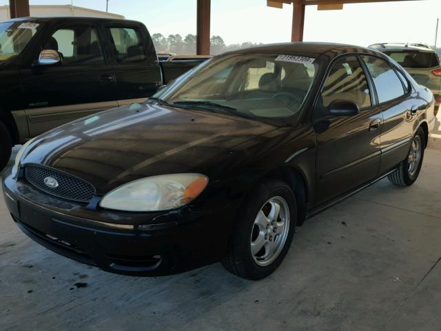 1FAFP53204A170994 - 2004 FORD TAURUS SE BLACK photo 2