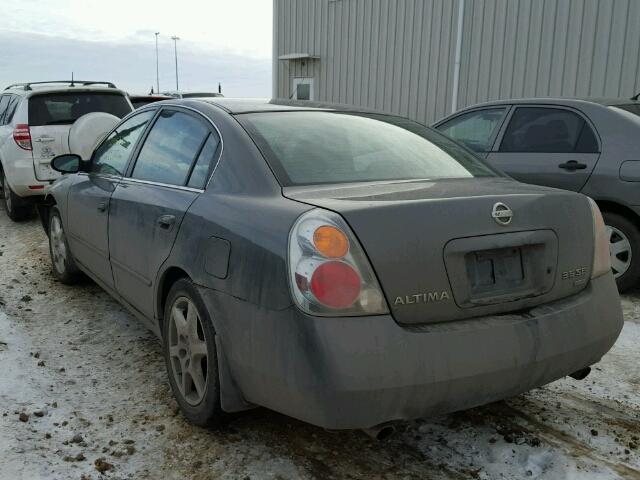 1N4BL11E24C154493 - 2004 NISSAN ALTIMA SE GRAY photo 3