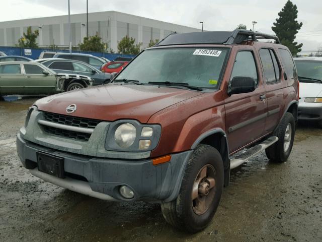 5N1MD28T12C502867 - 2002 NISSAN XTERRA SE BURGUNDY photo 2