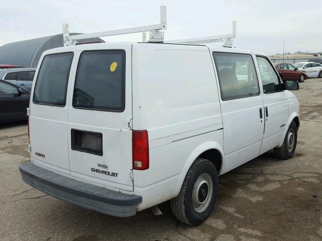 1GCDM19W2XB124790 - 1999 CHEVROLET ASTRO WHITE photo 4