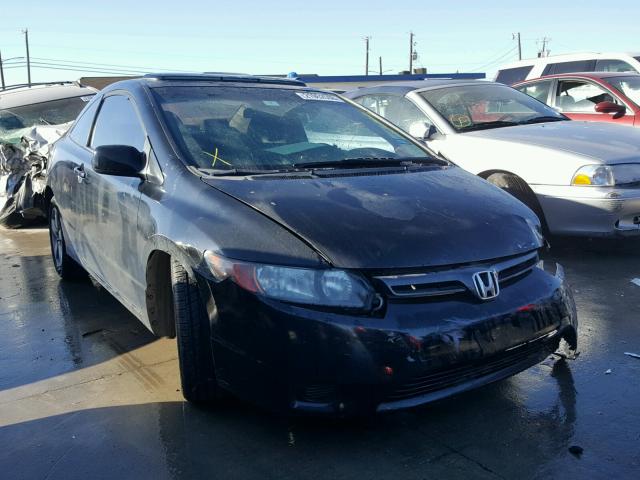 2HGFG12857H549862 - 2007 HONDA CIVIC EX BLACK photo 1