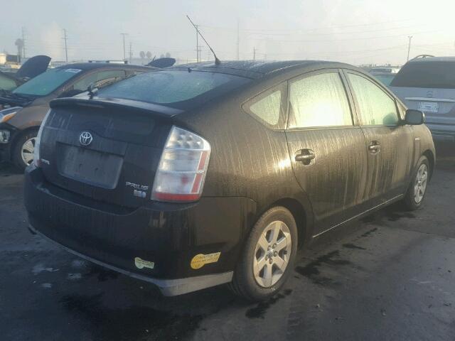 JTDKB20U963187926 - 2006 TOYOTA PRIUS BLACK photo 4