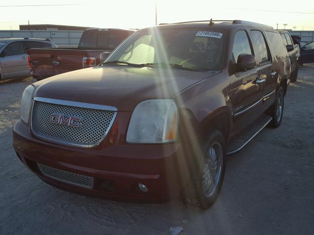 1GKFC66888J191985 - 2008 GMC YUKON XL D MAROON photo 2