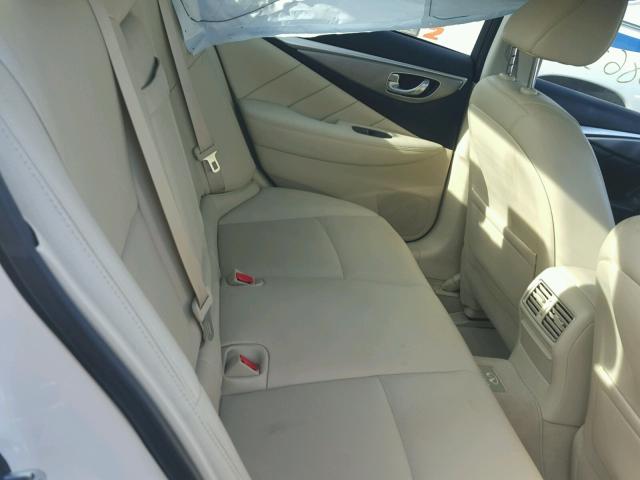 JN1BV7AP8FM333193 - 2015 INFINITI Q50 BASE Білий фото 6