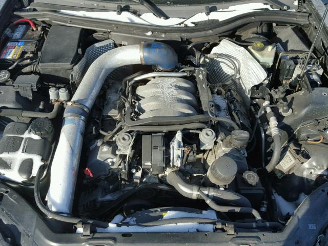 1C3AN69L44X016838 - 2004 CHRYSLER CROSSFIRE BLACK photo 7