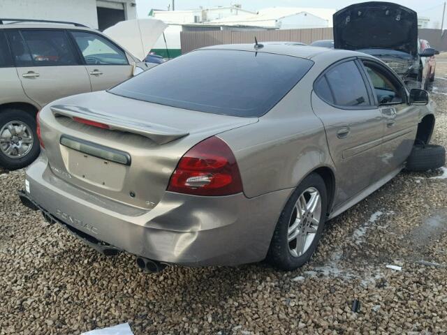 2G2WR554761142839 - 2006 PONTIAC GRAND PRIX TAN photo 4