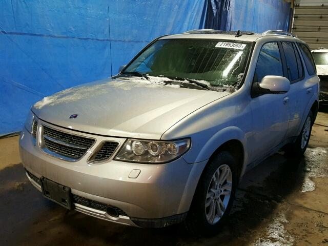 5S3ET13M482801560 - 2008 SAAB 9-7X 5.3I SILVER photo 2