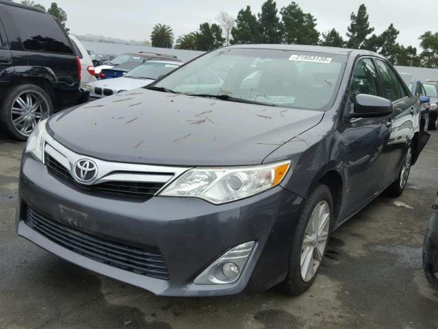 4T4BF1FK8DR310032 - 2013 TOYOTA CAMRY L CHARCOAL photo 2