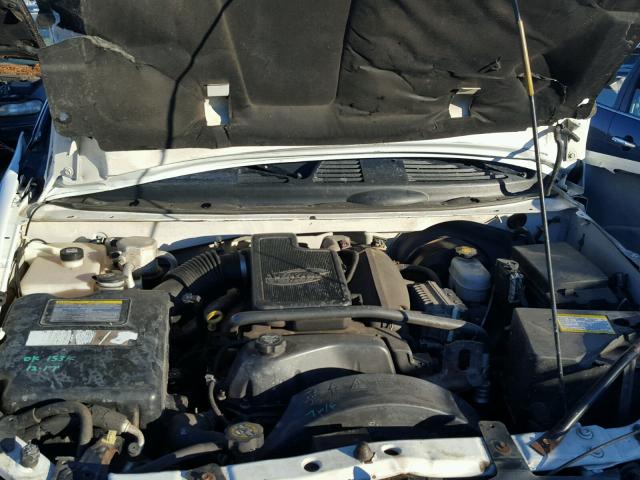 1GNDT13SX32160673 - 2003 CHEVROLET TRAILBLAZE WHITE photo 7