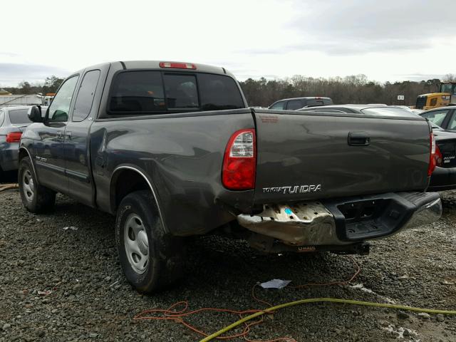 5TBRU34125S444803 - 2005 TOYOTA TUNDRA ACC GRAY photo 3