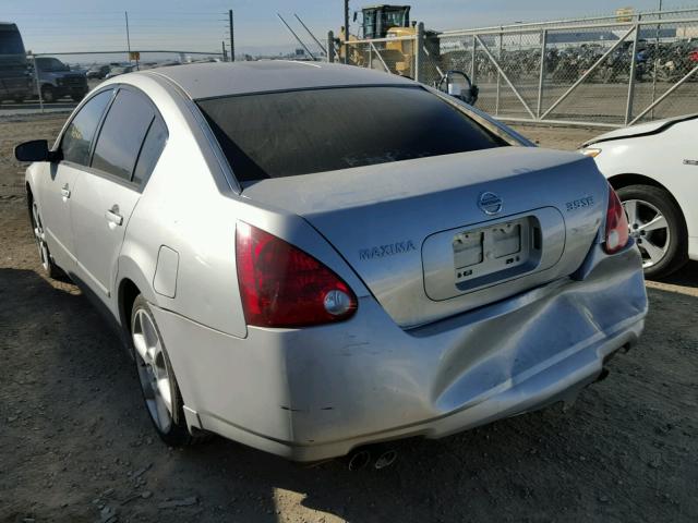 1N4BA41E06C844351 - 2006 NISSAN MAXIMA SE SILVER photo 3