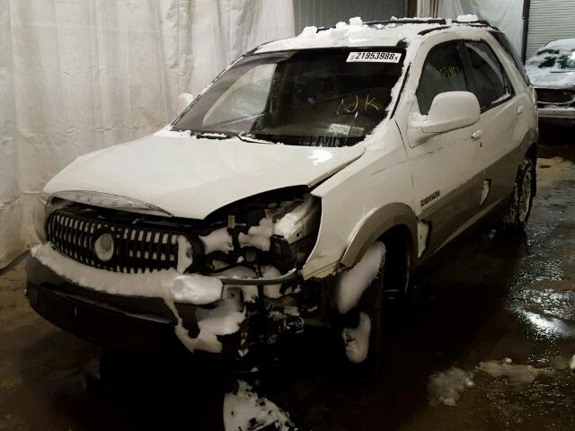 3G5DB03E12S569204 - 2002 BUICK RENDEZVOUS WHITE photo 2