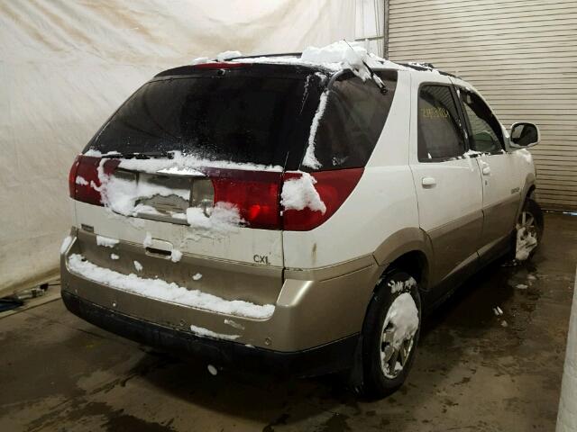 3G5DB03E12S569204 - 2002 BUICK RENDEZVOUS WHITE photo 4