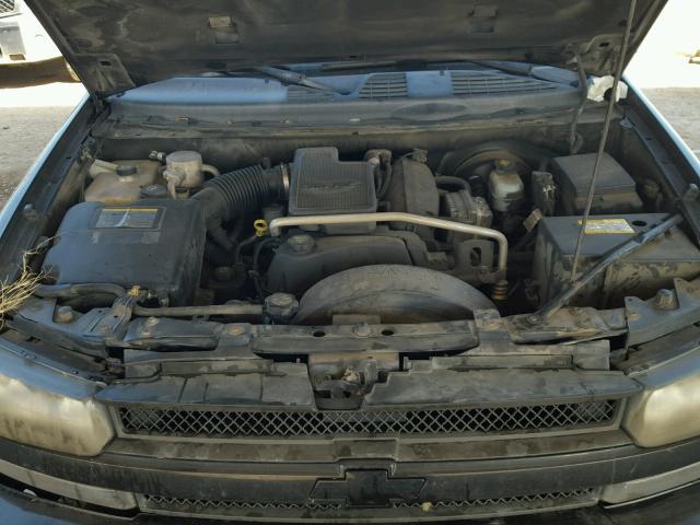 1GNDS13S042252072 - 2004 CHEVROLET TRAILBLAZE BLACK photo 7