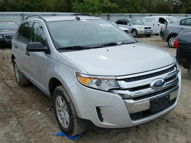 2FMDK3GC7CBA72731 - 2012 FORD EDGE SE SILVER photo 1