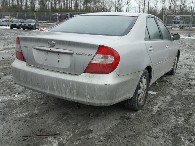 4T1BE32K54U900073 - 2004 TOYOTA CAMRY LE SILVER photo 4