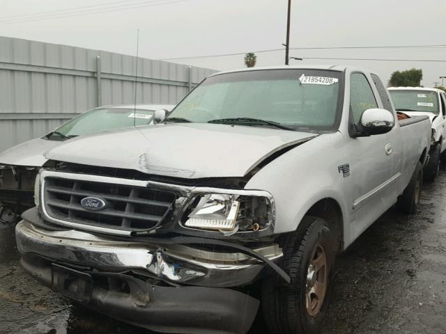 1FTRX17W02NA19141 - 2002 FORD F150 SILVER photo 2