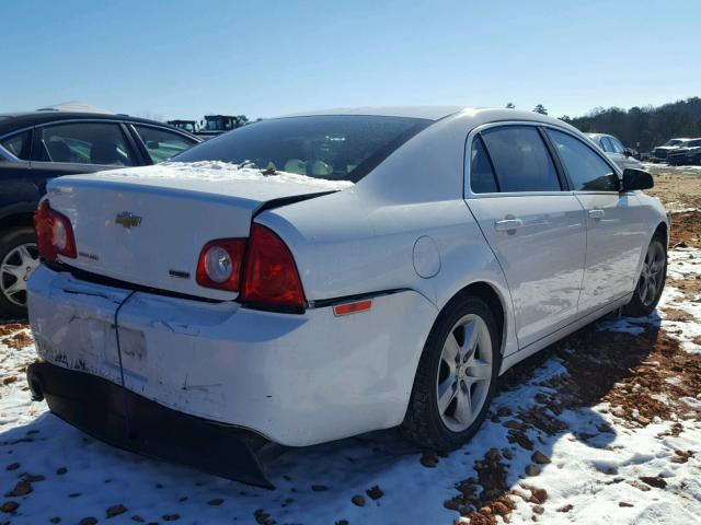 1G1ZA5EU1BF341543 - 2011 CHEVROLET MALIBU LS WHITE photo 4
