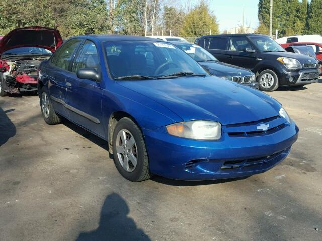 1G1JF52F947308002 - 2004 CHEVROLET CAVALIER L BLUE photo 1