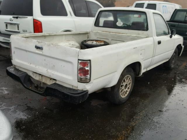 4TARN81A5PZ120991 - 1993 TOYOTA PICKUP 1/2 WHITE photo 4