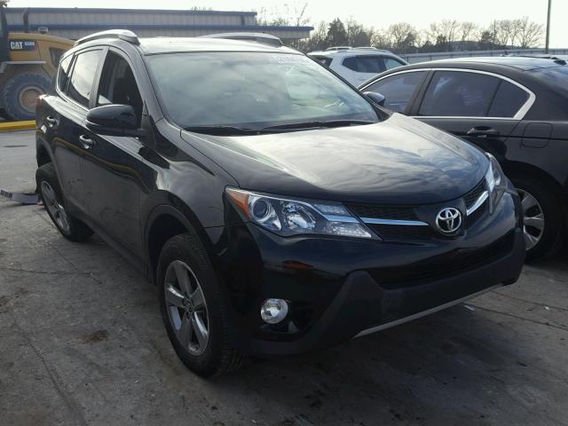 2T3RFREV8FW399680 - 2015 TOYOTA RAV4 XLE BLACK photo 1