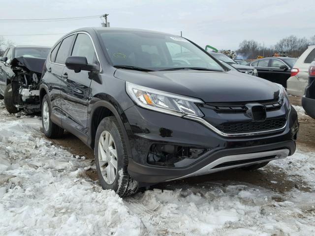 5J6RM4H50FL109949 - 2015 HONDA CR-V EX BLACK photo 1