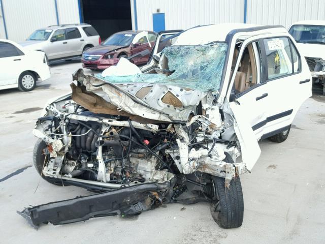 SHSRD68472U001276 - 2002 HONDA CR-V LX WHITE photo 2