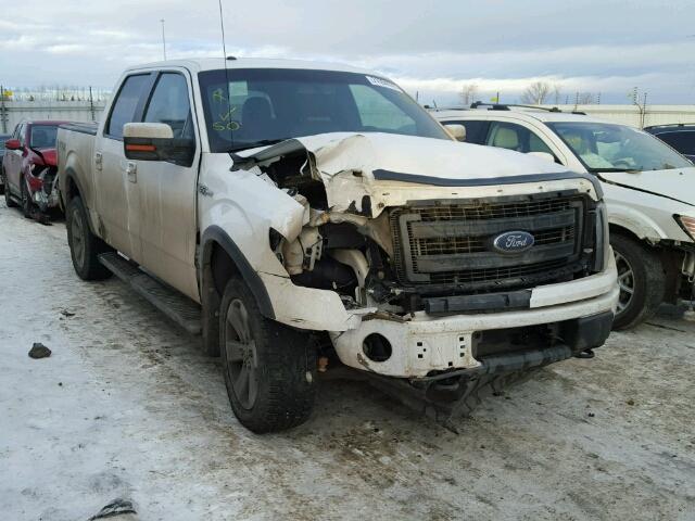 1FTFW1EFXDKE48218 - 2013 FORD F150 SUPER WHITE photo 1