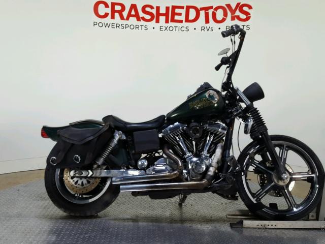 1HD1PEV112Y951597 - 2002 HARLEY-DAVIDSON FXDWG3 GREEN photo 1