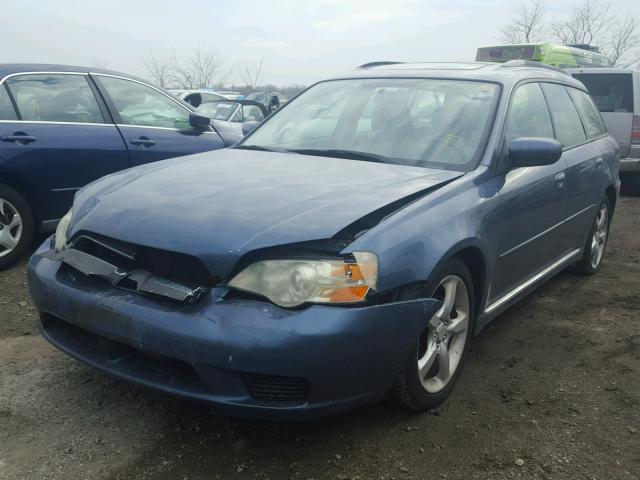 4S3BP626367307770 - 2006 SUBARU LEGACY 2.5 BLUE photo 2