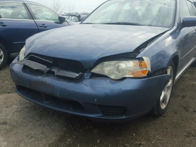 4S3BP626367307770 - 2006 SUBARU LEGACY 2.5 BLUE photo 9