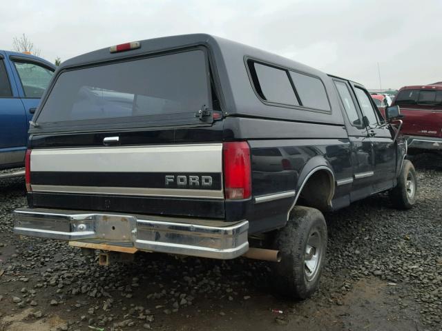 1FTEX15YXSKC28181 - 1995 FORD F150 BLACK photo 4