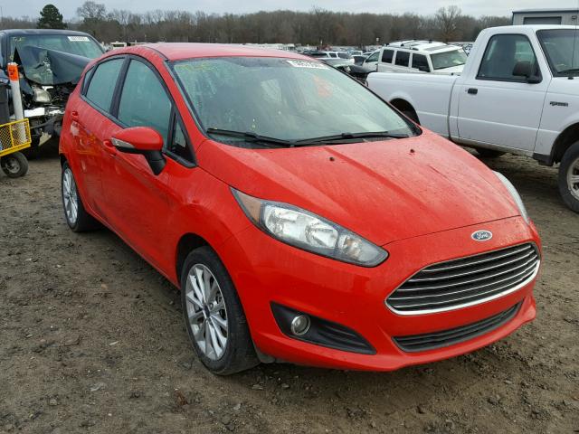 3FADP4EJXEM205356 - 2014 FORD FIESTA SE RED photo 1