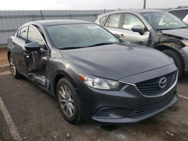 JM1GJ1U55G1400633 - 2016 MAZDA 6 SPORT GRAY photo 1