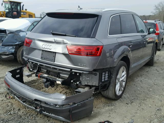 WA1VAAF71HD032449 - 2017 AUDI Q7 PRESTIG GRAY photo 4