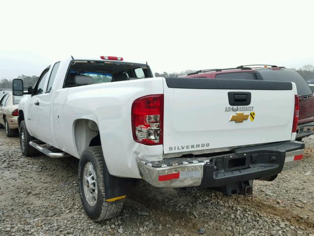 1GC2CVCG8DZ333442 - 2013 CHEVROLET SILVERADO WHITE photo 3