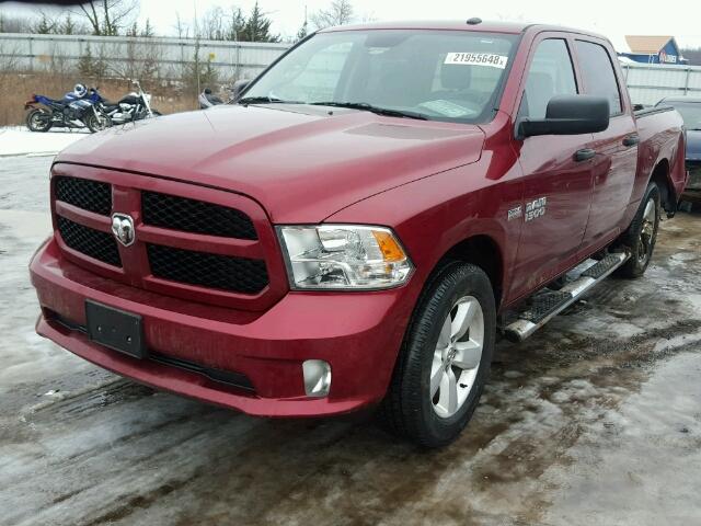 3C6RR7KT8FG700731 - 2015 RAM 1500 ST RED photo 2