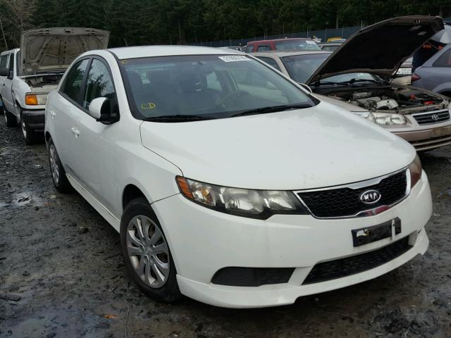 KNAFT4A26C5477612 - 2012 KIA FORTE LX WHITE photo 1