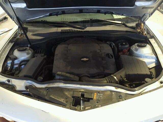 2G1FA1EDXB9184311 - 2011 CHEVROLET CAMARO LS SILVER photo 7