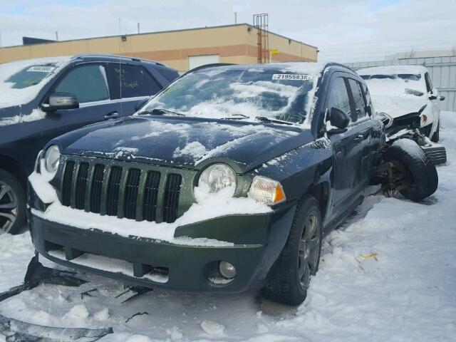 1J4FF47B49D186794 - 2009 JEEP COMPASS SP GREEN photo 2