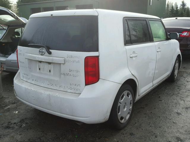 JTLKE50EX81003520 - 2008 TOYOTA SCION XB 白色 照片 4