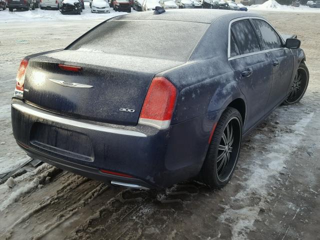 2C3CCARGXGH212778 - 2016 CHRYSLER 300 LIMITE BLUE photo 4