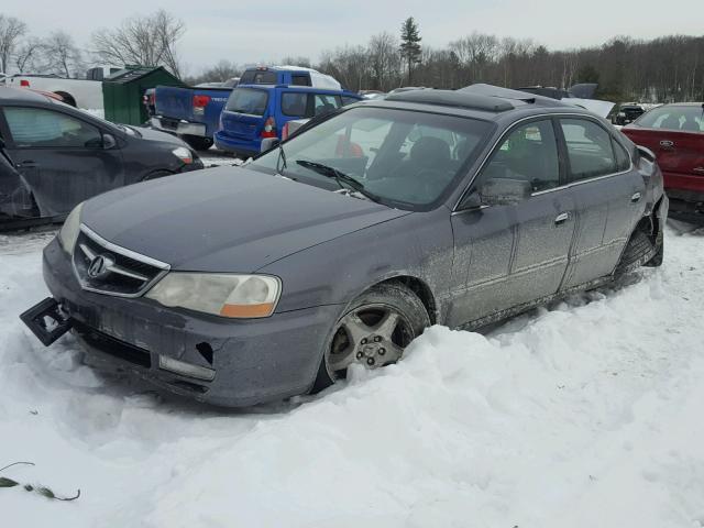 19UUA56683A083930 - 2003 ACURA 3.2TL GRAY photo 2