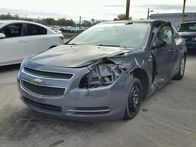 1G1ZG57B98F161701 - 2008 CHEVROLET MALIBU LS CHARCOAL photo 2