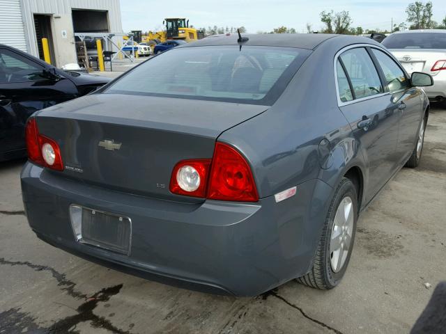 1G1ZG57B98F161701 - 2008 CHEVROLET MALIBU LS CHARCOAL photo 4