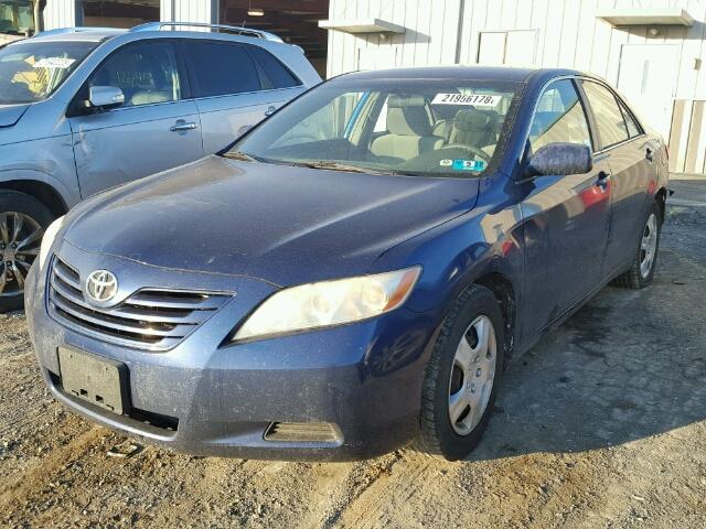 4T1BE46K97U054891 - 2007 TOYOTA CAMRY NEW BLUE photo 2