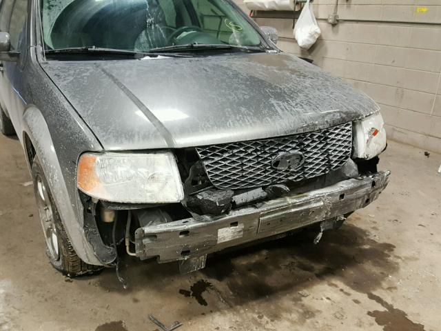 1FMZK02106GA46544 - 2006 FORD FREESTYLE GRAY photo 9