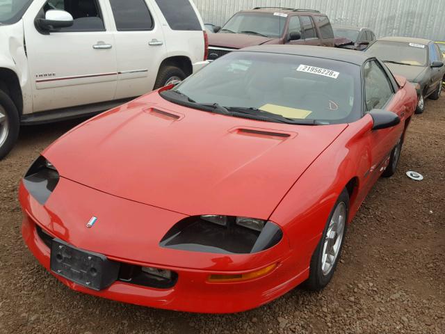 2G1FP22P2R2155410 - 1994 CHEVROLET CAMARO Z28 RED photo 2