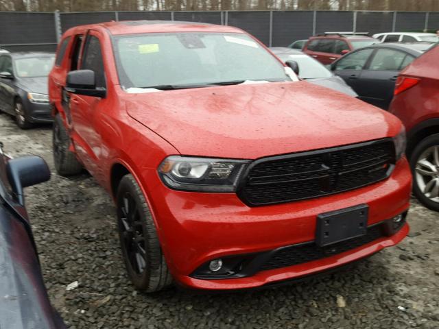 1C4SDJCT7GC475467 - 2016 DODGE DURANGO R/ RED photo 1