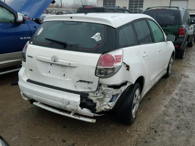 2T1KR32E66C562556 - 2006 TOYOTA COROLLA MA WHITE photo 4